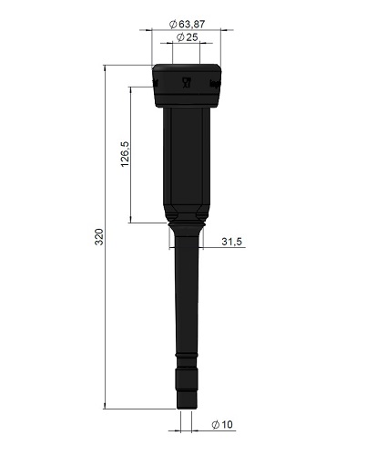 Milking Machine  Milking Systems - Milking Equipment - 206676-01 - Impulse IP05 (bag of 4) - Liners - Impulse Liners