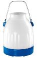 Milking Machine  Milking Systems - Milking Equipment - 2619001 -ECOBUCKET  30L H145 BLUE - Pipeline & Portable Machines - Buckets
