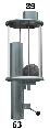Milking Machine - Milking Systems - Milking Equipment - 9010041 -Vertical Sanitary Trap 9L L(63) H(89) - Milk line - Sanitary traps