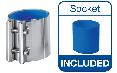 Milking Machine - Milking Systems - Milking Equipment - 9010090 -Coupling Blue D51 - Milk line - Couplings